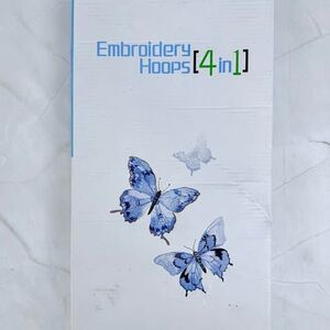 Embroidery Hoops 4-in-1 Set SA442 SA443 SA444 SA445
